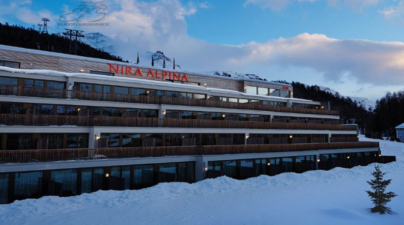 Швейцарский отель для горнолыжников