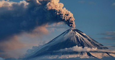 Вероятность извержения вулканов на Земле